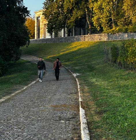 L’équipe B-Lab en visite à la Villa Ottolenghi Wedekind à Acqui Terme